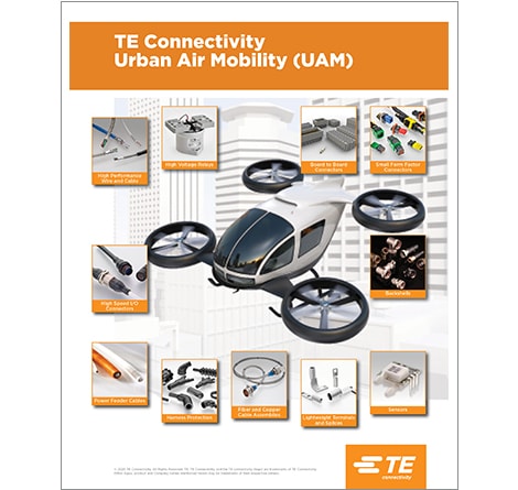 TE Product Ranges for eVTOL systems