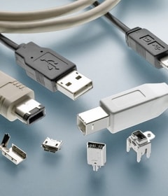 Assemblages de câbles USB