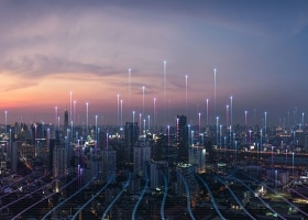 IoT technology powers advanced connectivity in smart cities.