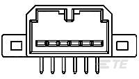 040 4/6P CAP ASSY B/L BK-9-638077-2