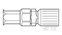 V23612A 102A 45=KABELSTECKER-1393680-3