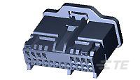 20POS NANO MQS TL PLUG HOUSING, CODE C-2177588-3