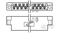 17 AMP BLADE II RCPT HSG-531590-1