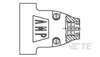 CABLE CLAMP KIT,SZ 2-5745919-3