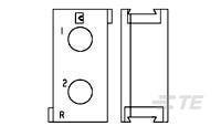 HOUSING,PIN,R MODULE-6648515-1