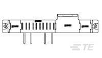 CONNECTOR, PIN, RIGHT ANGLE,SOLDER,FLAT-6651330-2