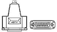 KIT,RCPT,15P,HDP-20,SHLD ENCLSRE-5749246-1