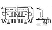 4 POSN SE SDL RCPT W/BDLK-5-943036-1