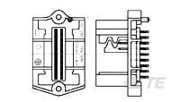 18pos MQS .63 header 180deg PF AP-967321-1