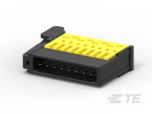 RITS CONN. PLUG ASSY 8P YELLOW COVER-1554809-8