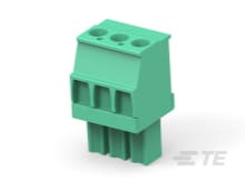 Str Plug, 3.81mm, Green, LH, 3-1986375-3