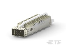 CAGE ASSY, QSFP28 1X1, SPRING, HS, LP-2170705-4