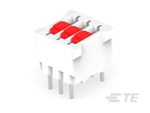 3P. DIP SWITCH WITH ACTION  PIN POSTS-5338048-3