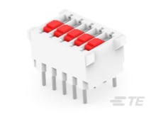 5P. DIP SWITCH WITH ACTION  PIN POSTS-5338048-5