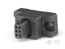 CONNECTOR, SOCKET, STRAIGHT, COMPLIANT,-6651778-1