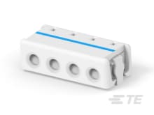 Connector, SMT-IDC,  4 POS, 20 AWG-1-2106003-4