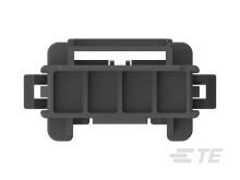 Housing Cap Wire-to-Wire 4 | Power Triple Lock: Glow Wire Cap | Part#5-2232263-4 | 6 mm | TE Connectivity