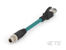 TAA751A5501-020 : M8/M12 Cable Assemblies | TE Connectivity