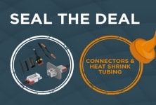 Sealed Connector & Heat Shrink Tubing