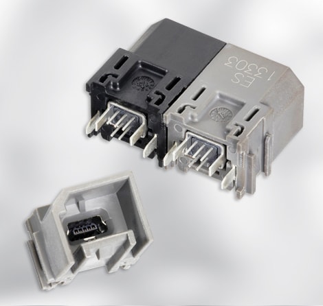 Gamme haute vitesse de données : connecteurs pour les normes USCAR30