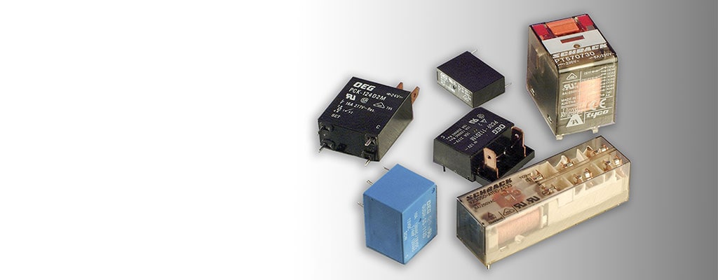 Figure 1. TE printed circuit board (PCB) relays.