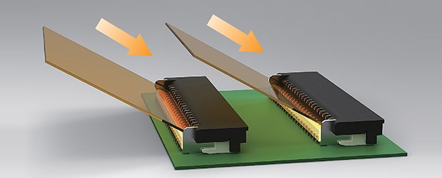 Board-to-wire connector - Micro-Flex - Nicomatic - PCB / flat / crimp