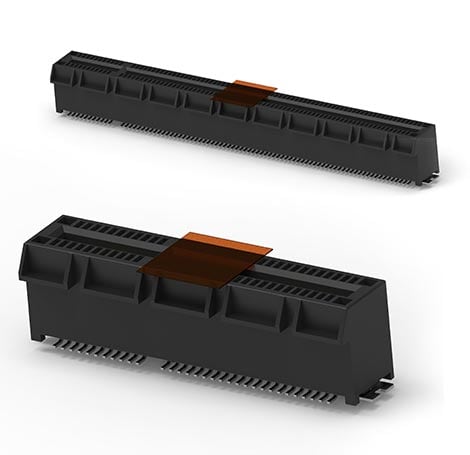Folheto de produto dos conectores edge de placa PCIe Gen 4