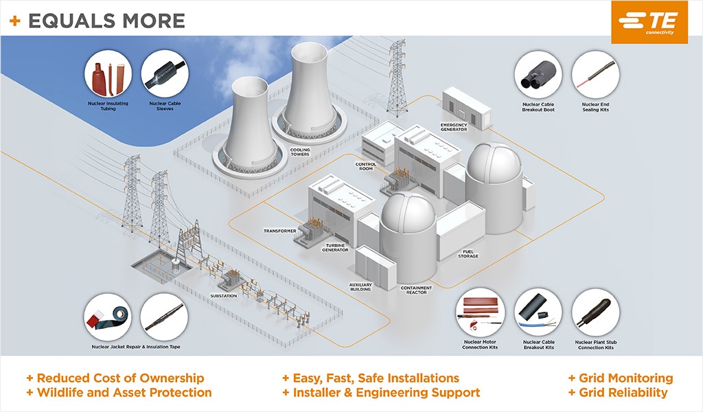 Nuclear Energy Landscape Infographic
