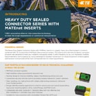Serie Heavy Duty Sealed Connector Series con insertos MATEnet (inglés)