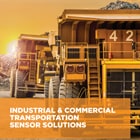Folleto de soluciones de sensores de transporte industrial y comercial