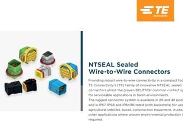 NTSEAL 端子およびコネクタ データ シート