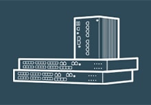 Icon outline of industrial switches