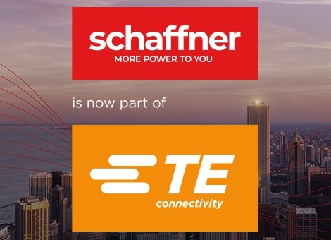 Schaffner は現在、TE Connectivity の傘下にあります。