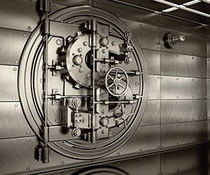 bank vault