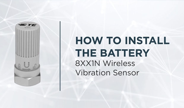 Wireless Vibration Sensor Battery Installation Guide