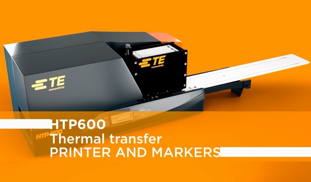 HTP600 Thermal Transfer Printer and Markers