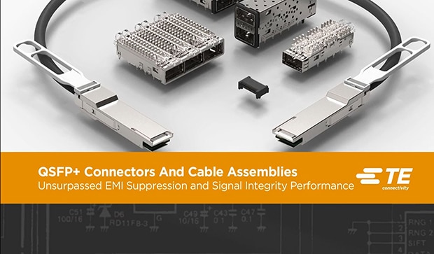 QSFP+-Steckverbinder und -Kabelsätze