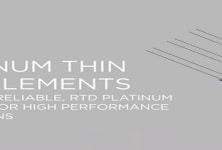 Platinum thin film elements