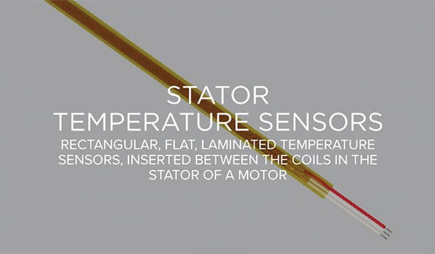 sensores de temperatura do estator
