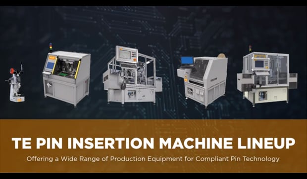 Vídeo de visão geral das máquinas de inserção de pinos (em inglês)